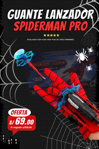 🕸️GUANTE LANZADOR ARÁCNIDO SPIDERMAN🎯